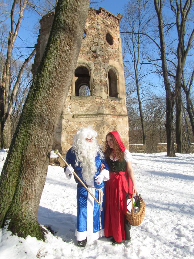 Großväterchen Frosts Zuhause gefunden